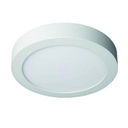 DOWNLIGHT LED 18W LUZ CALIDA 3000K R BLANCO SUP   