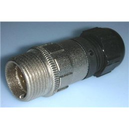 CONECTOR 337P FICHA MACHO PROLONGADOR             