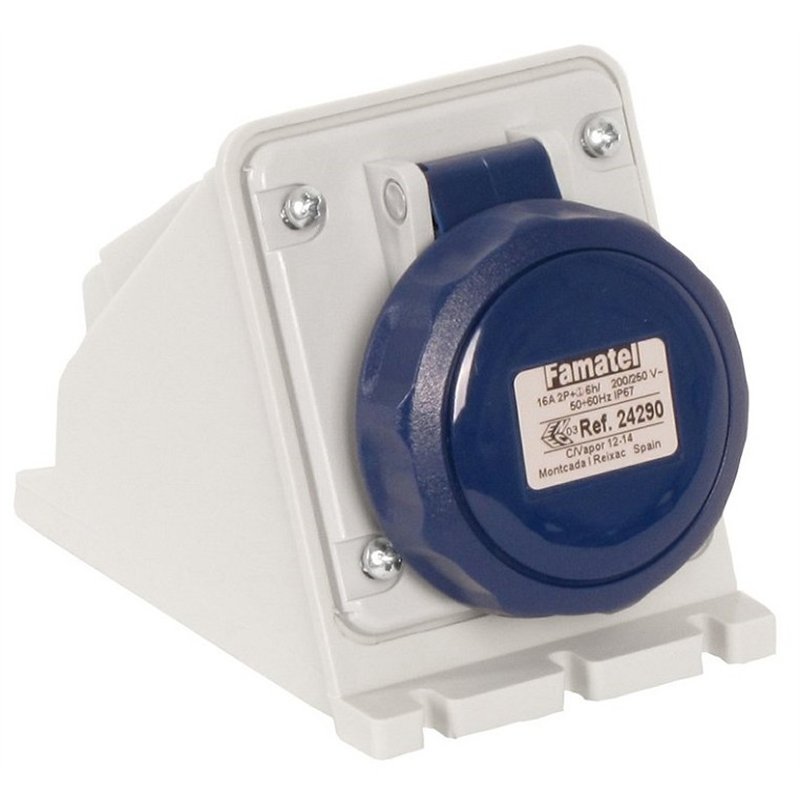 BASE MURAL CETAC 2X16A T.T.                       