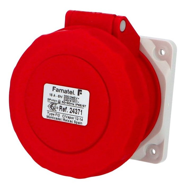 BASE EMPOTRAR CETAC 16A 3P+N+TT                   