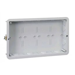 CAJA 4 MODULOS EMPOTRAR 33MM CIMA                 