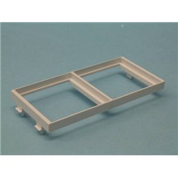 PLACA DOS MODULOS 50X50 BLANCA CIMA               