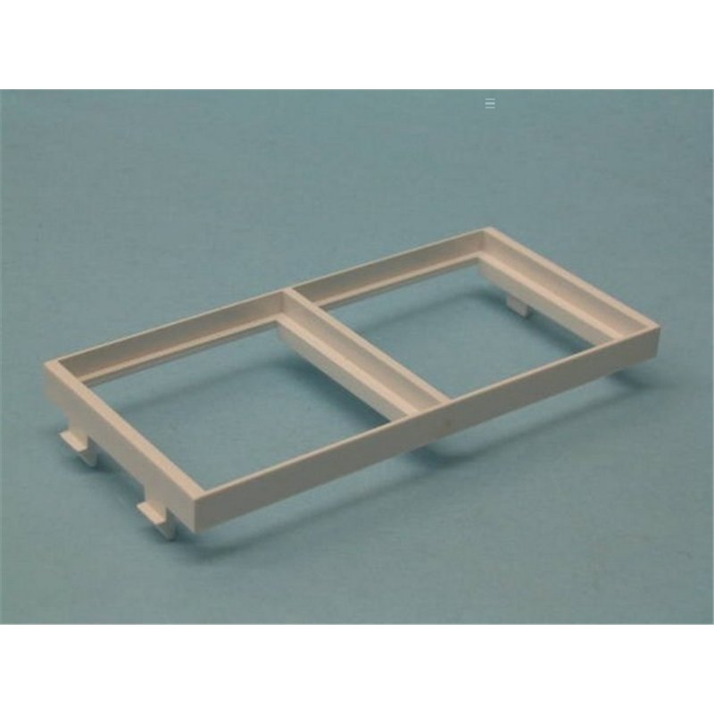 PLACA DOS MODULOS 50X50 BLANCA CIMA               