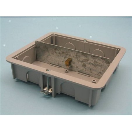 CAJA 2 MODULOS EMPOTRAR 33MM CIMA                 