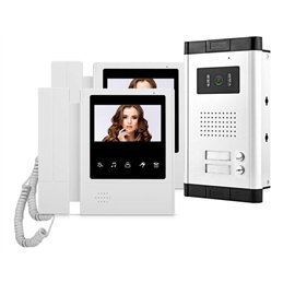 KIT VIDEOPORTERO 4.3"+700TVL IR                   