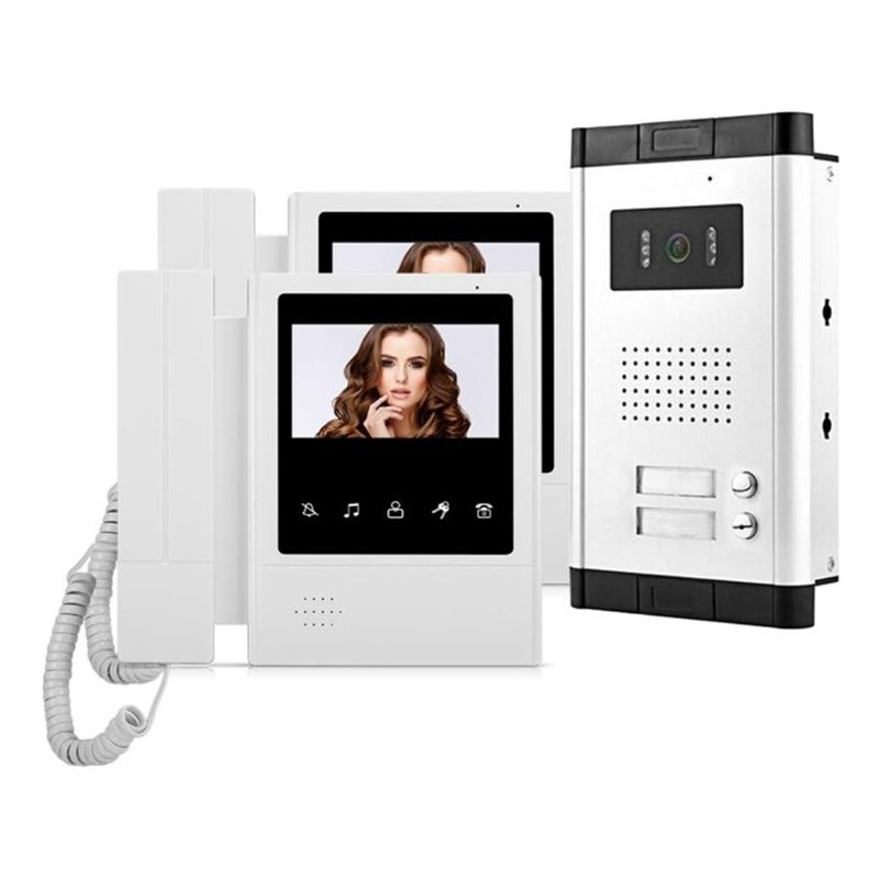 KIT VIDEOPORTERO 4.3"+700TVL IR                   