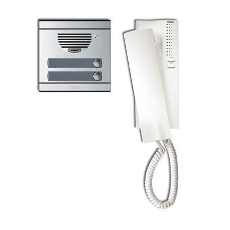 KIT PORTERO TEGUI 2 PULSADORES                    