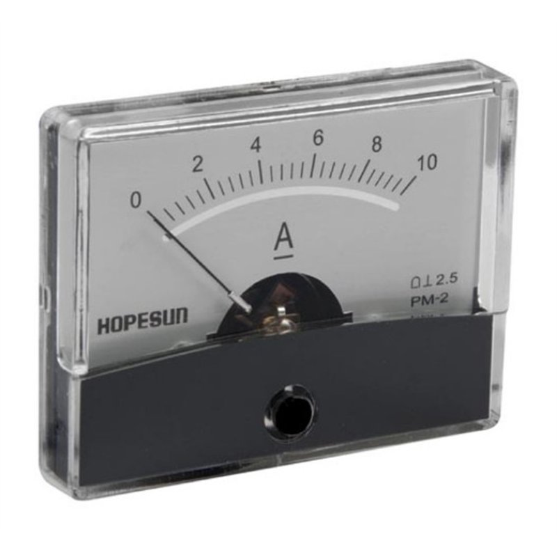 AMPERIMETRO MU38 10A DC                           