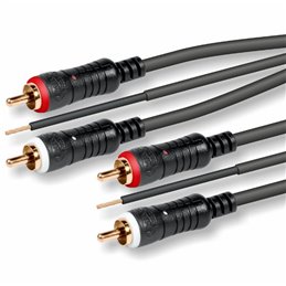 CONEXION AUDIO 2 RCA M/2 RCA M + REMOTO EMELEC    