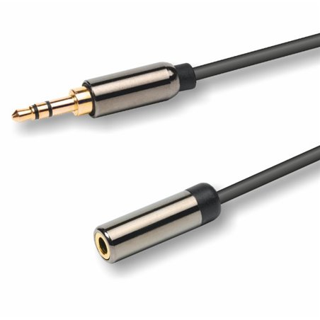 CONEXION AUDIO 3,5 ST M/ 3,5 ST H 5MTS EMELEC     