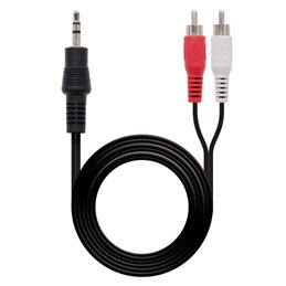 CONEXION AUDIO EURO/2 RCA M 5 MTS                 
