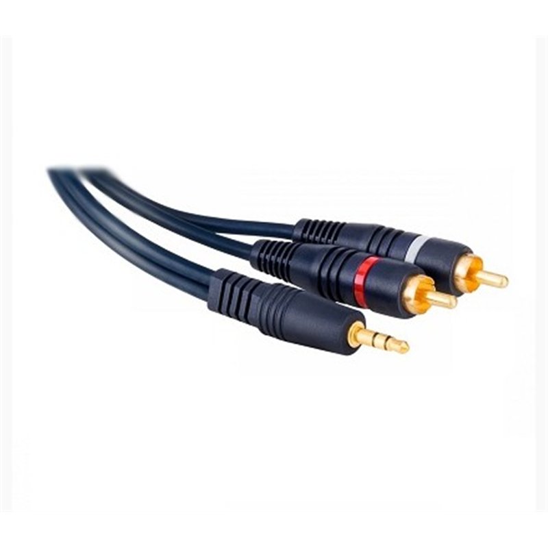 CONEXION AUDIO 3,5 ST M/2 RCA M 5MTS              