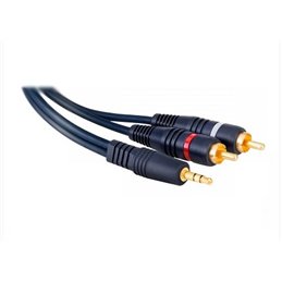 CONEXION AUDIO 3,5 ST M/2 RCA M 1,5MTS            