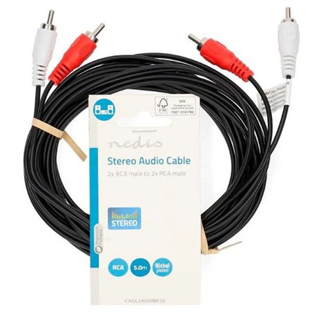 CONEXION AUDIO 2 RCA M/2 RCA M 1,5MTS             