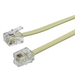 CONEXION TELEFONO 5M 4V M/M                       