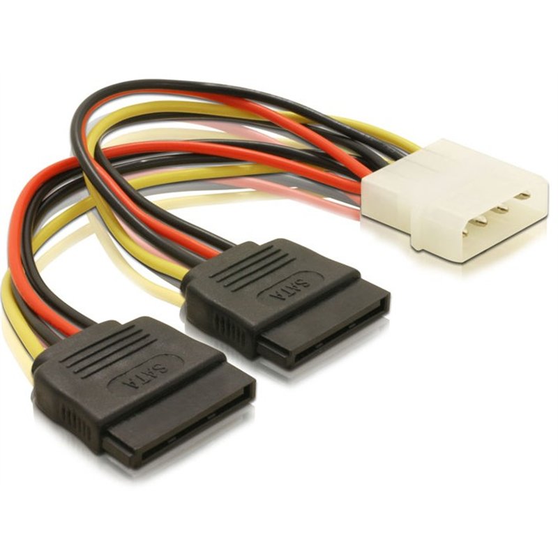 CONEXION INFO ALIMENTACION 2 SATA                 