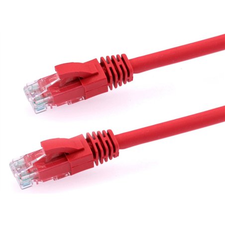 LATIGUILLO UTP CAT6 3 MTS ROJO                    