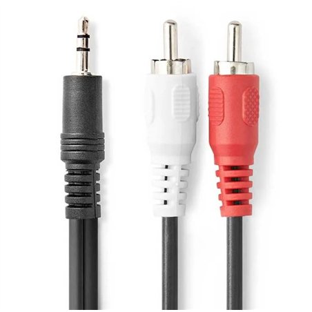 CONEXION AUDIO 3,5 ST M/2 RCA M 15 MTS            