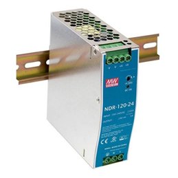 FUENTE CARRIL 24V 5A CONMUTADA NDR-120-24         