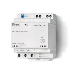 FUENTE CARRIL 24V 60W 78.60 FINDER CONMUTADA      