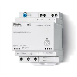 FUENTE CARRIL 12V 50W 78.50 FINDER CONMUTADA      