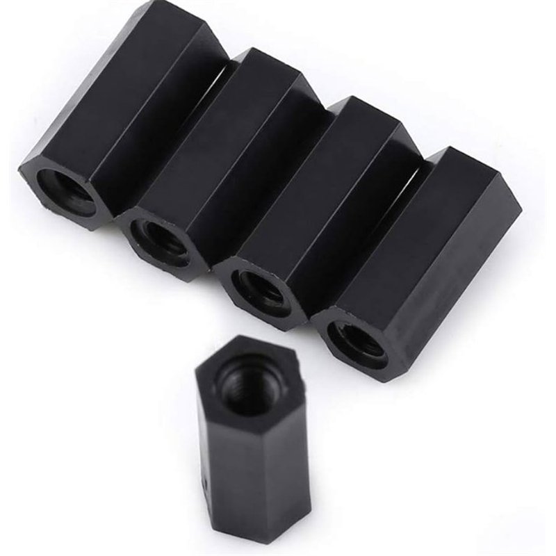 SEPARADOR HEXAG 10MM H/H M3 NYLON                 