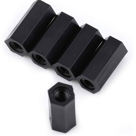 SEPARADOR HEXAG 10MM H/H M3 NYLON                 