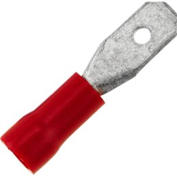 TERMINAL ROJO FASTON M 4.8MM                      