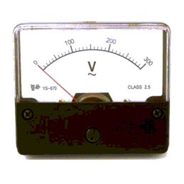 VOLTIMETRO MU38 5V DC                             
