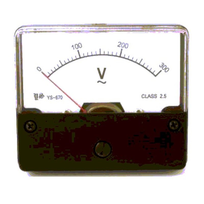 VOLTIMETRO MU38 5V DC                             