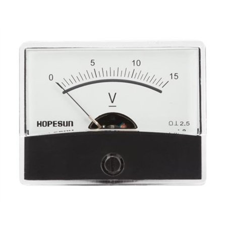 VOLTIMETRO MU38 15V DC                            