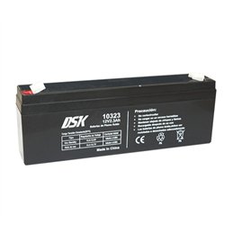 BATERIA PLOMO 12V 2,3AH 178x35x60                 