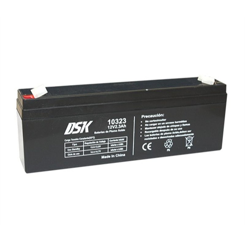 BATERIA PLOMO 12V 2,3AH 178x35x60                 