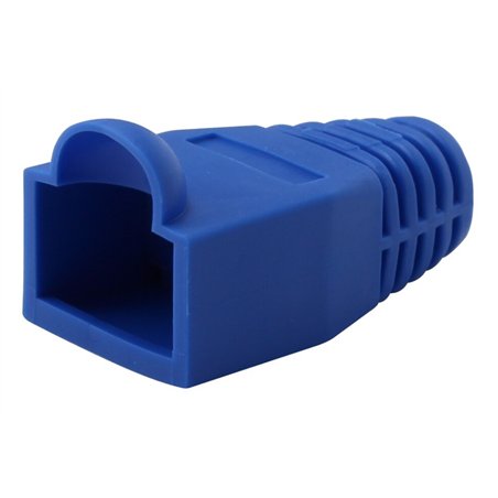 PASACABLE RJ45 AZUL C/PROTECTOR                   