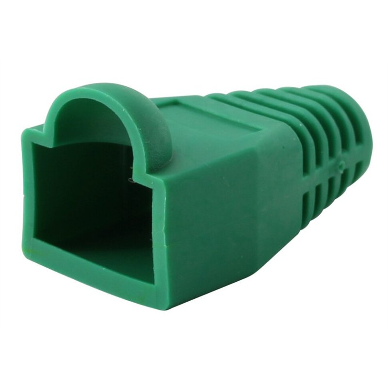 PASACABLE RJ45 VERDE C/PROTECTOR                  