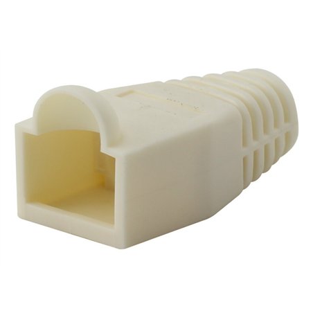 PASACABLE RJ45 BLANCO C/PROTECTOR                 