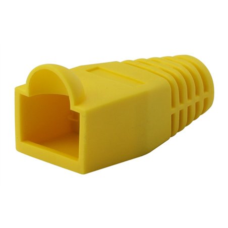 PASACABLE RJ45 AMARILLO C/PROTECTOR               