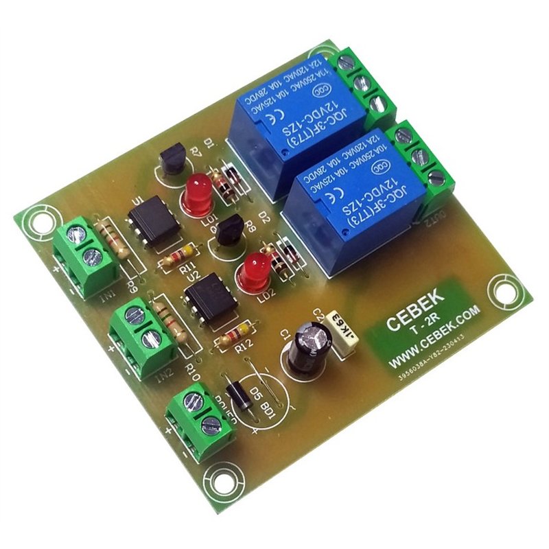 CEBEK T5 INTERFACE 2 RELES 12V                    