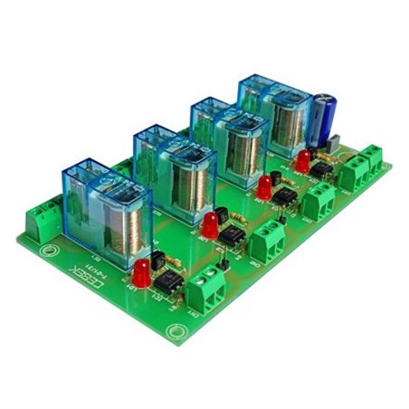 CEBEK T31 INTERFACE 4 RELES 8 CONTACTOS 24V       