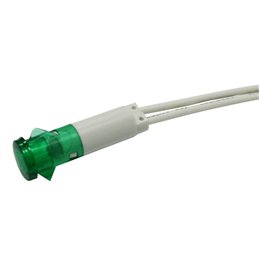 PILOTO 220V VERDE 10,5MM                          