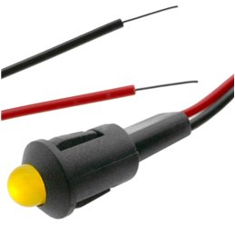 PILOTO 12V AMARILLO MOD.8132                      