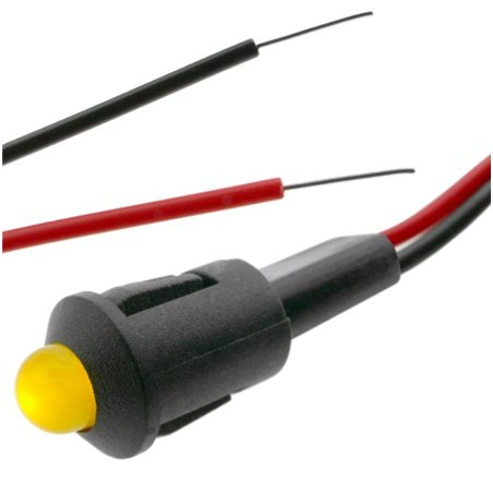 PILOTO 12V AMARILLO MOD.8132                      