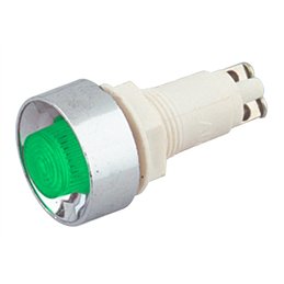 PILOTO 230V VERDE PANEL 12.5MM                    