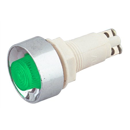 PILOTO 230V VERDE PANEL 12.5MM                    