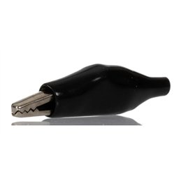 PINZA COCODRILO MEDIANA NEGRA                     