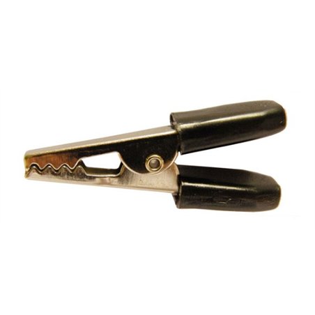 PINZA COCODRILO MANGO AISLADO NEGRA               