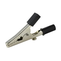 PINZA COCODRILO C/TORN AISLADA NEGRA              