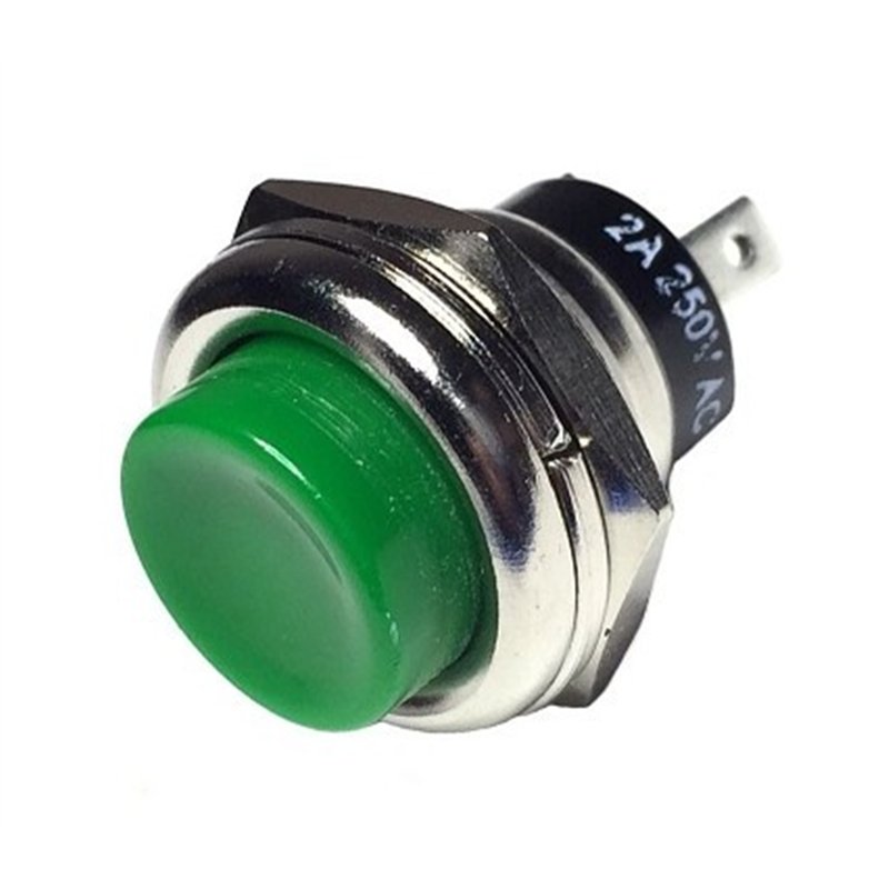 PULSADOR REDONDO VERDE                            