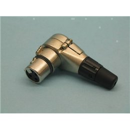 CONECTOR CANON 3P H AEREO ACODADO NC3FRX          