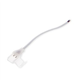 CONECTOR TIRA LED COB A CABLE 10MM 2 PIN IP65     